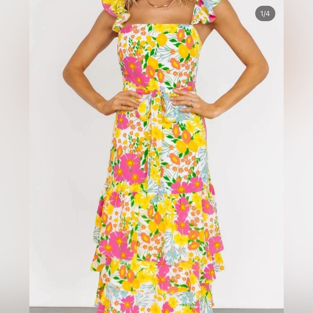 NWT sugarlips midi dress